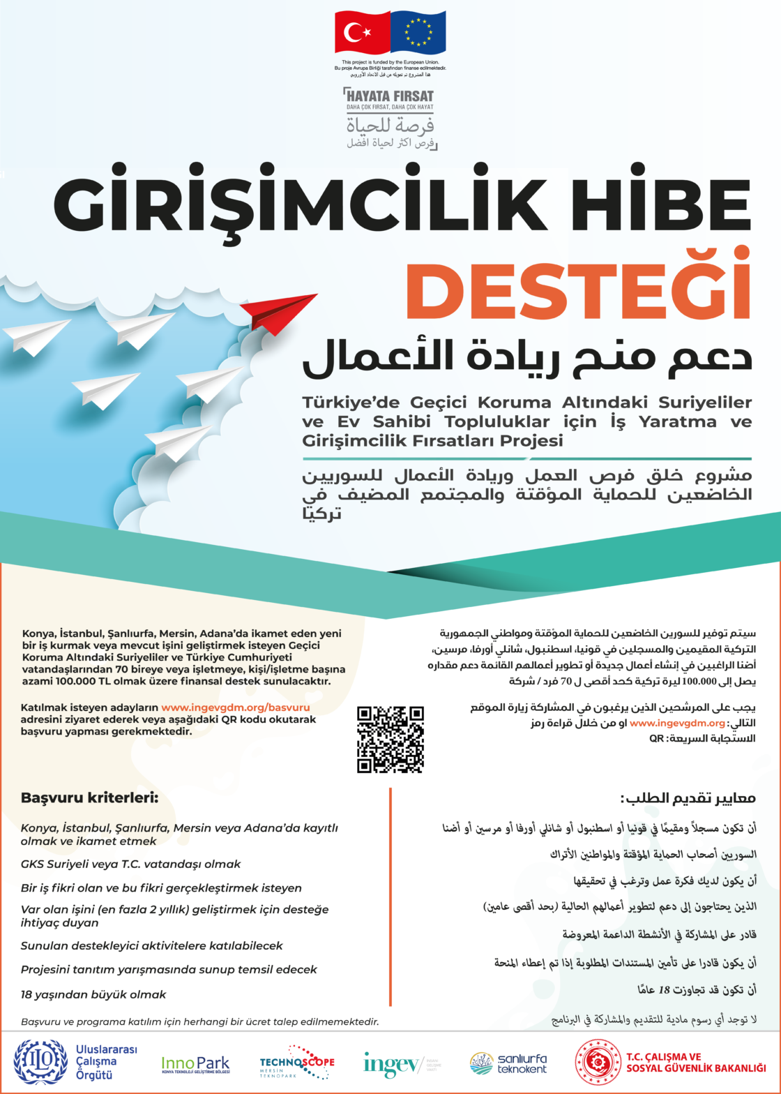 Girişimcilik Hibe Desteği Proje Tasarımı​